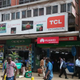 Downtown Nairobi: Chinese-made phones everywhere
